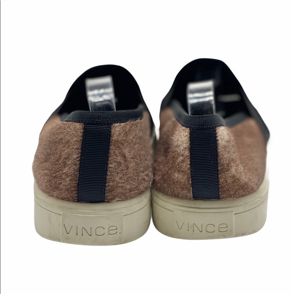 VINCE GUC Berlin Brown Calf Half Slip On Sneakers - Picture 10 of 14